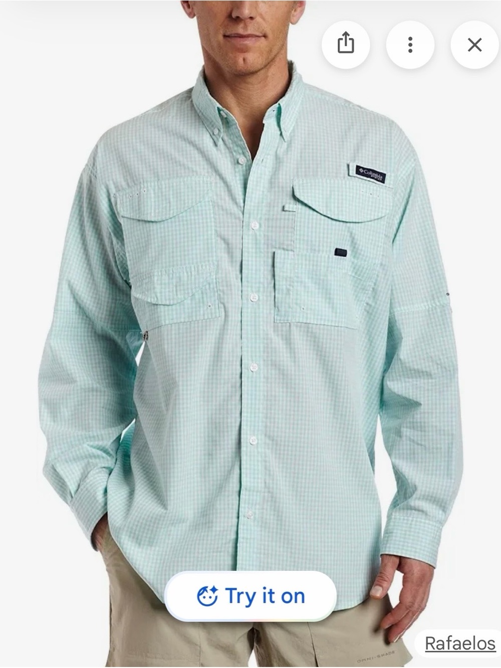 Columbia Super Bonehead Pfg Fishing Shirt